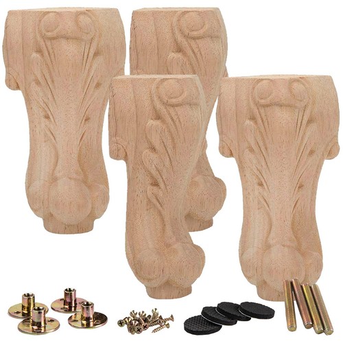 Wooden furniture legs inch - 4,